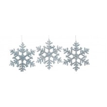 Украшение декоративное Снежинки набор 3 шт., цвет в ассорт. 6 см, House of Seasons